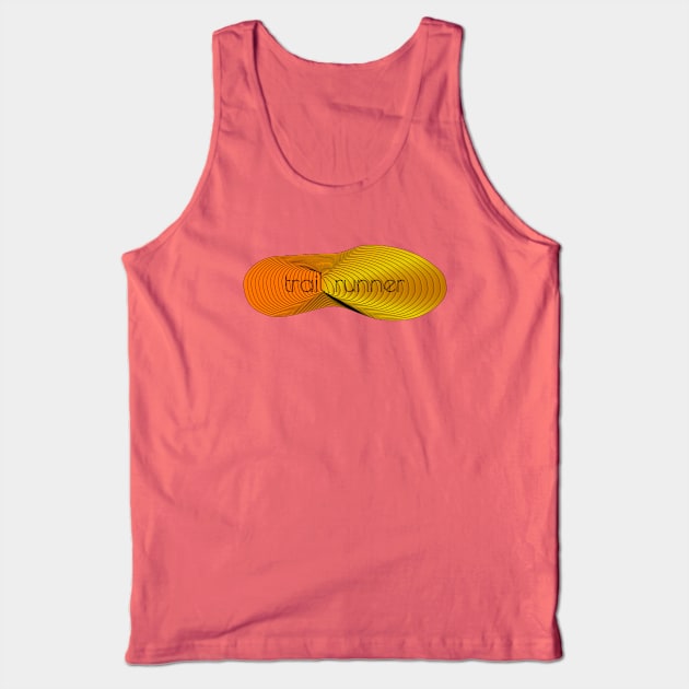 Trail Runner - Yellow/Orange Tank Top by Nuft